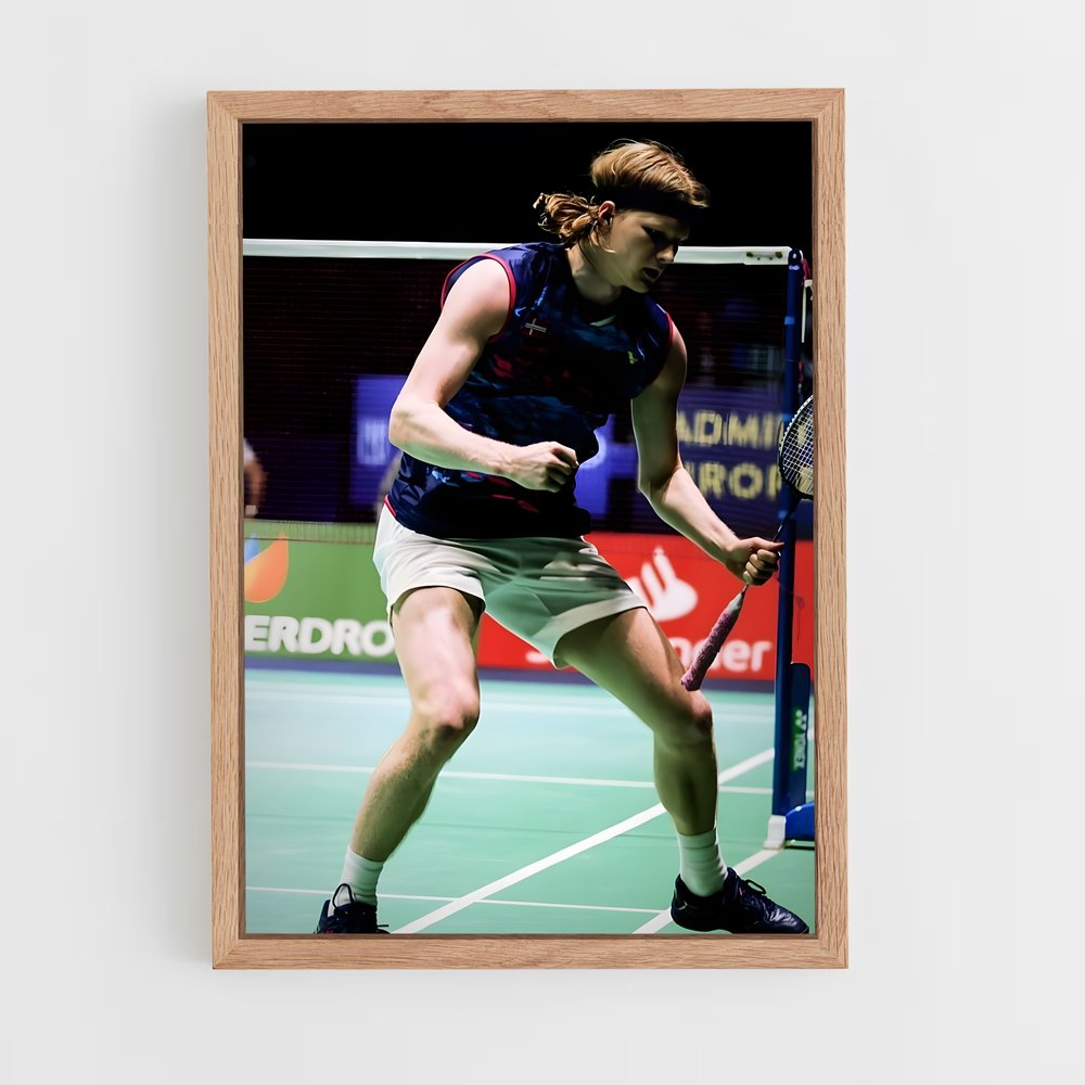 Poster Anders antonsen Antonse – affiche Badminton (vue 4)